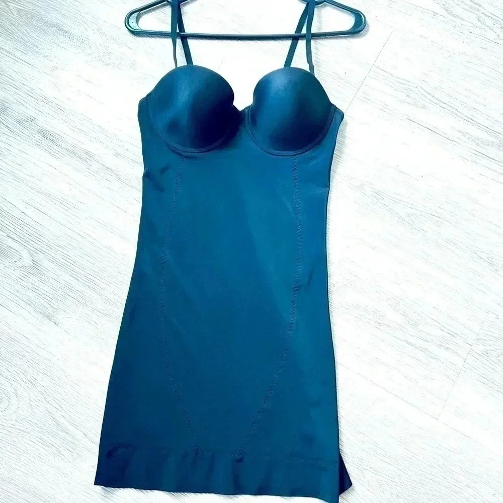 La SENZA BLACK SHAPEWEAR PUSH-UP BUSTIER SNATCH LOOK SIZE  LARGE